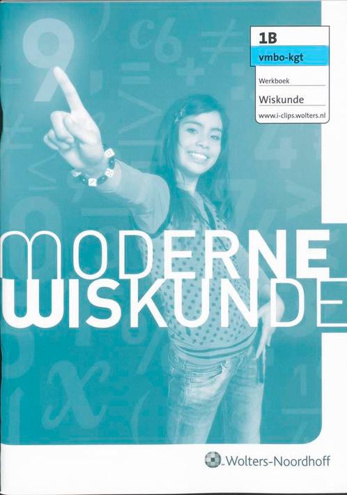 Moderne wiskunde Vmbo-Kgt Werkboek 1B 9789001716462, Livres, Livres scolaires, Envoi