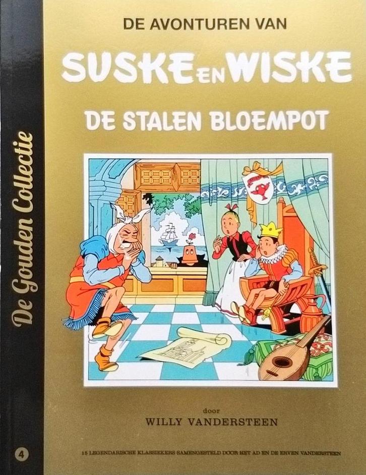 Suske en Wiske - De stalen bloempot (De gouden collectie), Boeken, Literatuur, Gelezen, Verzenden