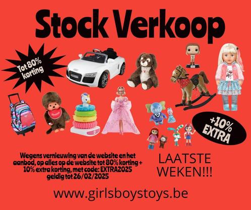 Stockverkoop tot -80% op speelgoed + 10 % EXTRA LAATSTE WEEK, Kinderen en Baby's, Speelgoed | Overig, Jongen of Meisje, Nieuw