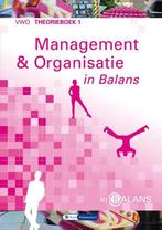 Management en organisatie in balans theorieboek vwo 1, Boeken, Verzenden, Gelezen, Tom van Vlimmeren