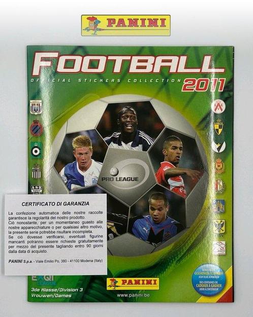 Panini - Football 2011 Belgium - 1 Complete Album, Collections, Collections Autre