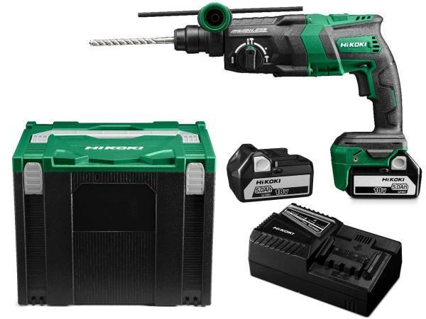 Veiling - HiKOKI DH18DPC WPZ Accu Boorhamer SDS+ 18V, Doe-het-zelf en Bouw, Gereedschap | Boormachines