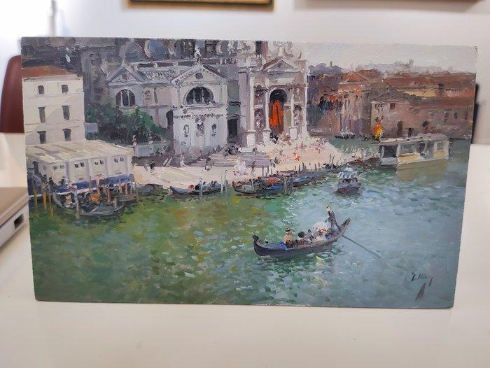 J. L. Checa Galindo (1950) - Venecia, Antiek en Kunst, Kunst | Schilderijen | Modern