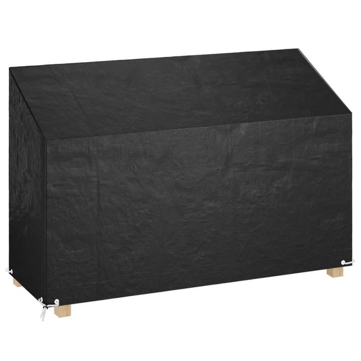 vidaXL Tuinbankhoes met 8 oogjes 190x70x70/88 cm polyetheen, Tuin en Terras, Tuinmeubel-accessoires, Nieuw, Verzenden