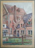 Henri Seghers (1848-1919) - Begijnhof te Antwerpen, Antiek en Kunst, Kunst | Schilderijen | Klassiek
