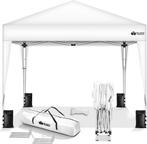 Partytent - Opvouwbaar - 3x3 m - Paviljoen - Easy up - Wit -, Verzenden, Nieuw