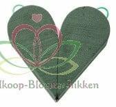 Oasis® Bioline Broken Heart 2-delig oase voor verse bloemen, Hobby en Vrije tijd, Knutselen, Nieuw