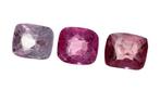 Sans Prix de Réserve - 3 pcs Violet, Rose Spinelle - 2.23 ct, Handtassen en Accessoires, Edelstenen, Nieuw