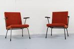 Gispen - Wim Rietveld - Fauteuil (2) - 1401 - Acier, Textile, Antiek en Kunst