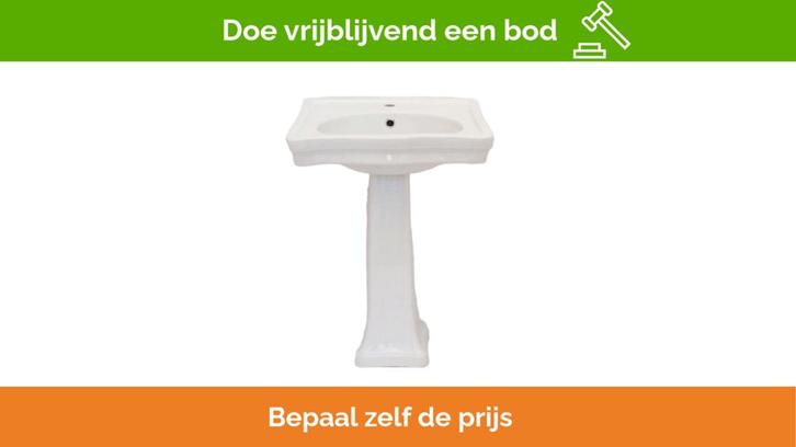 Bieden: Cesame 85655 epoque lavabo 60 white, Bricolage & Construction, Sanitaire, Enlèvement ou Envoi