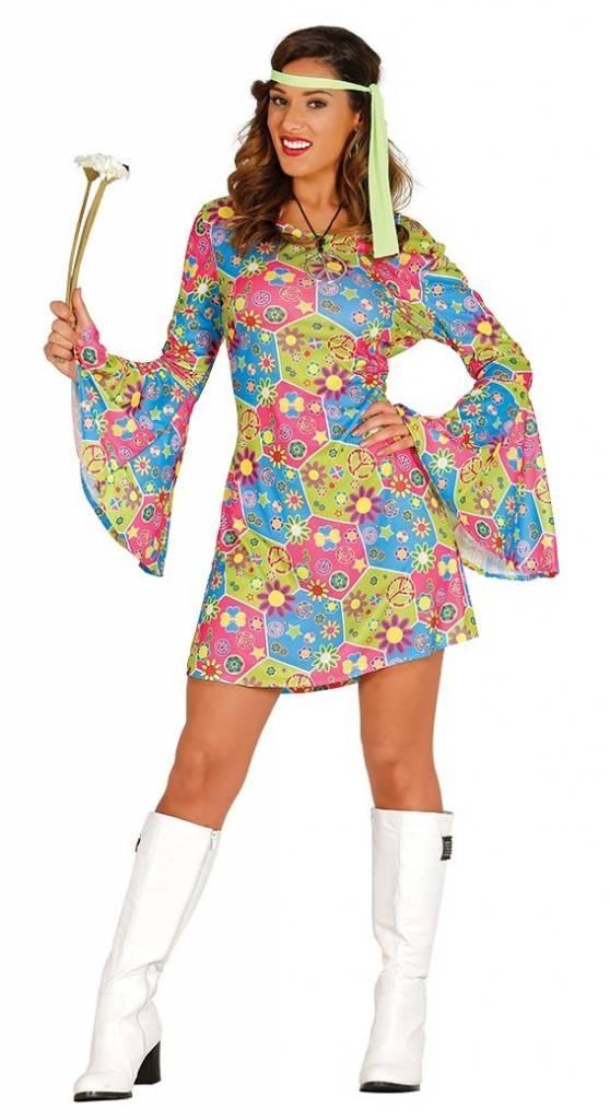 Hippie Jurkje, Kleding | Dames, Carnavalskleding en Feestkleding, Nieuw, Verzenden