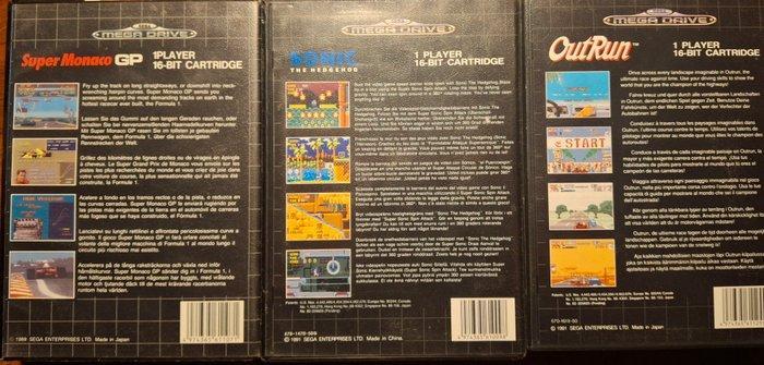 Sega - Mega Drive - Super Monaco GP / Sonic the Hedgehog /, Games en Spelcomputers, Spelcomputers | Overige Accessoires