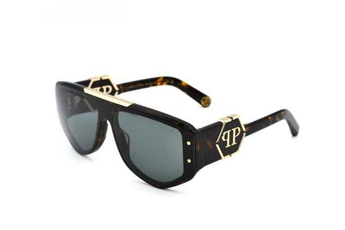 Philipp Plein - PLEIN EGO SPP093 - Exclusive Acetate Havana, Handtassen en Accessoires, Zonnebrillen en Brillen | Dames