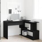 vidaXL Bureau Zwart eiken 200 x 50 x 76 cm Bewerkt hout, Huis en Inrichting, Verzenden, Nieuw