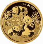 8 grammes - Or .999 - 2025 - Panda fine gold, Postzegels en Munten, Edelmetalen en Baren