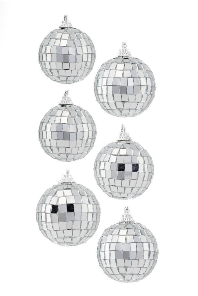 6x Discobal Ø 5 cm Klein Kerstballen Discobol Spiegelbol Ker, Hobby en Vrije tijd, Feestartikelen, Nieuw, Ophalen of Verzenden