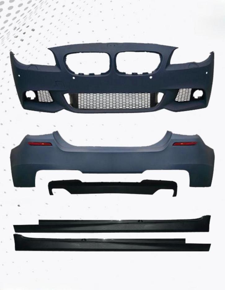 BMW F10 M550i Look Bodykit Set – 4 Uitlaat + Sideskirts, Autos : Pièces & Accessoires, Carrosserie & Tôlerie