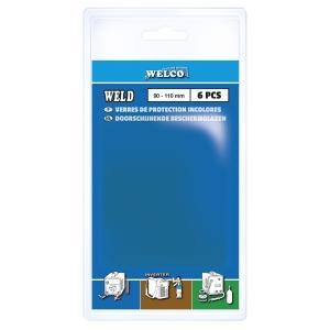 Welco 6 lasglazen 90x110mm wit welco, Bricolage & Construction, Outillage | Soudeuses