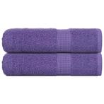 vidaXL Badhanddoeken 2 st 100x150 cm 360 g/m² 100% katoen, Huis en Inrichting, Badkamer | Badtextiel en Accessoires, Verzenden