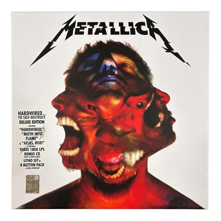 Metallica Hardwired To Self-Detruct (Deluxe Box Set 3LP +, CD & DVD, Vinyles | Autres Vinyles, Envoi