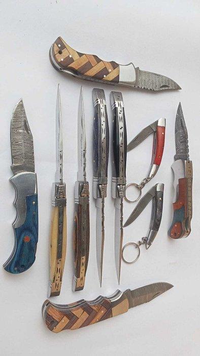 Laguiole Bougna and Back Lock Forged - Keukenmes - Vintage, Antiek en Kunst, Antiek | Keukengerei