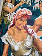 La Fille De Feu (1958) - Litho. - Claudine Dupuis