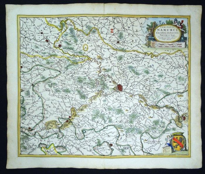 België - Namen (Namur), Huy, Charleroy, Dinant....; N., Livres, Atlas & Cartes géographiques
