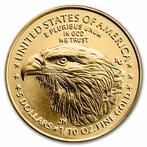 Verenigde Staten. 5 Dollars 2024 American Eagle, 1/10 oz, Antiquités & Art, Antiquités | Argent & Or