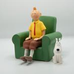 Kuifje in Groene Zetel met Bobby – Mogelijk door St. Emett, Verzamelen, Kuifje, Nieuw, Beeldje of Figuurtje
