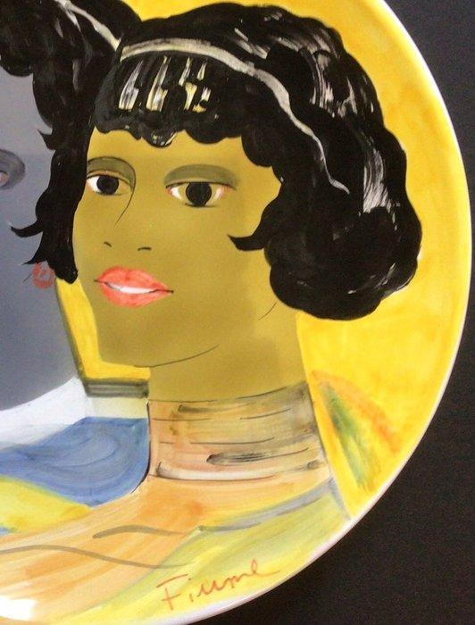 Salvatore Fiume (1915-1997) - sculptuur, Le ragazze somale -, Antiek en Kunst, Antiek | Overige Antiek