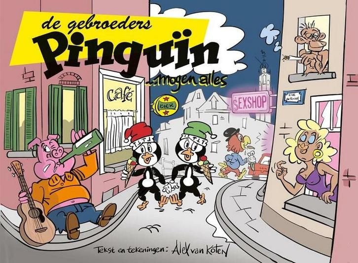 De gebroeders Pinguïn 9789493234932 Alex van Koten, Boeken, Stripverhalen, Gelezen, Verzenden