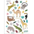 Jungle Dieren Nep Tattoo Zoo Party, Hobby en Vrije tijd, Verzenden, Nieuw