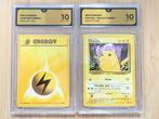 Pokémon - 2 Graded card - GRADED 10 - GG - BASE SET 1999 -, Nieuw
