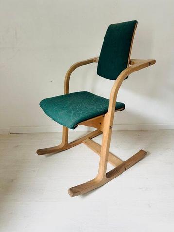 Stokke - Peter Opsvik - Chaise - Actulum - Bois, Textile