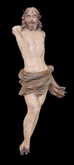 Sculpture, Corpus Christi - 65 cm - Bois - 1700, Antiek en Kunst