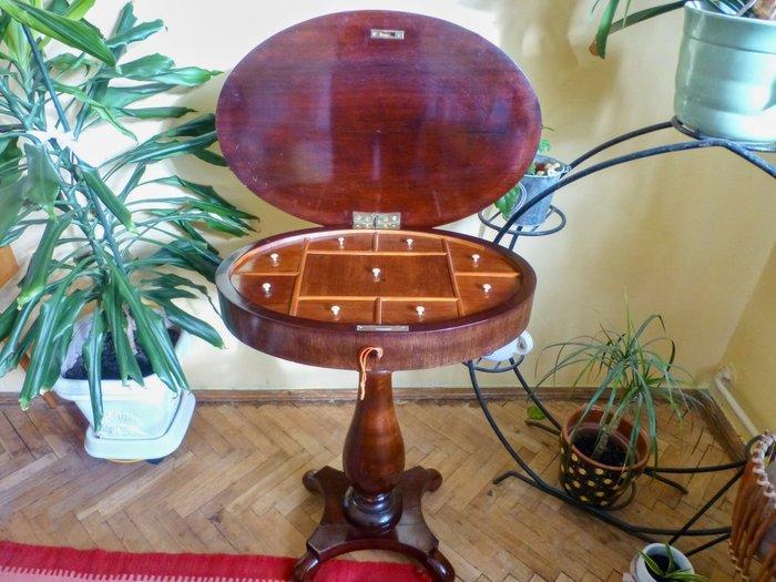 Bijzettafel - Mahonie - Antieke naaitafel, Antiek en Kunst, Antiek | Overige Antiek