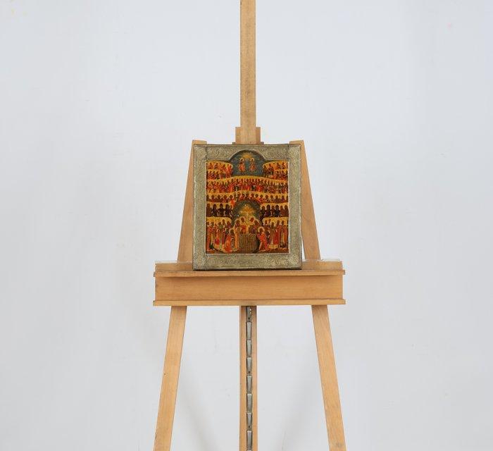 Icône - Toussaint - Bois, Antiek en Kunst, Kunst | Niet-Westerse kunst