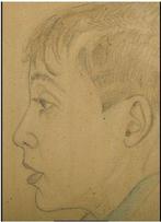 Filiberto Scarpelli (1870-1933) - Ritratto di Giovane - NO