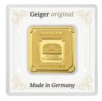 10 gram - Goud .999 - Geiger Goldbarren Gold mit, Postzegels en Munten