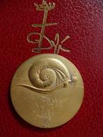 Salvador Dali (1904-1989) - sculptuur, The Golden Snail