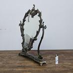 Tafelspiegel- Toletta - Messing, Legering, Glas - basculante, Antiek en Kunst