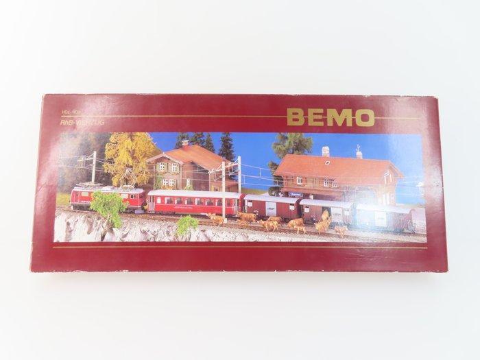 Bemo H0m - Uit set 7252 110 - Modeltrein goederenwagonset, Hobby en Vrije tijd, Modeltreinen | H0