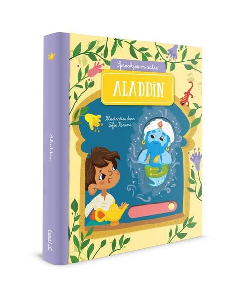 Sprookjes in actie 0 -  Aladdin 9789059248489 Sofie Kenens, Boeken, Kinderboeken | Kleuters, Zo goed als nieuw, Verzenden