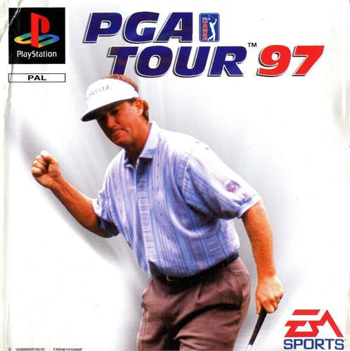 PGA Tour 97 (Beschadigd Hoesje) (PS1 Games) (Playstation 1), Games en Spelcomputers, Games | Sony PlayStation 1, Zo goed als nieuw