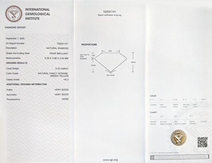 Zonder Minimumprijs - 1 pcs Diamant (Natuurlijk gekleurd) -, Handtassen en Accessoires, Edelstenen