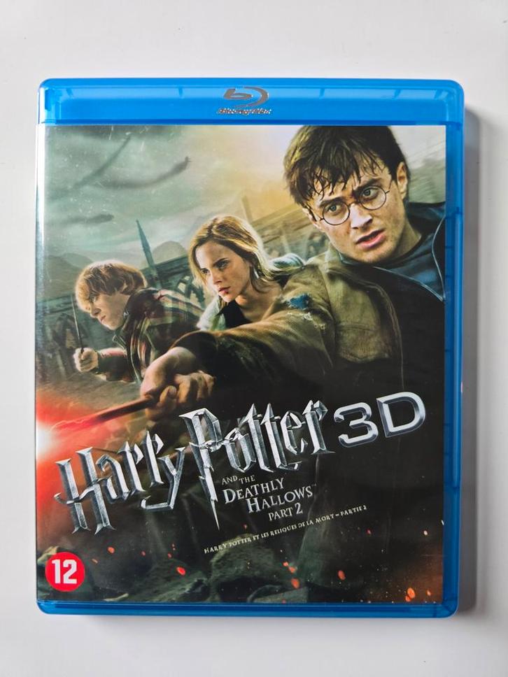 HARRY POTTER AND THE DEATHLY HALLOWS PART 2 (3D + 2D), Cd's en Dvd's, Blu-ray, Gebruikt