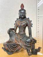 Bronzen beeld van de Boeddha, - China - Moderne replica