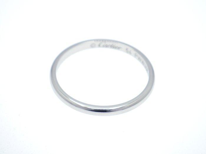Cartier - Ring - 1895 Wedding band Ring Pt950 Platina, Handtassen en Accessoires, Ringen
