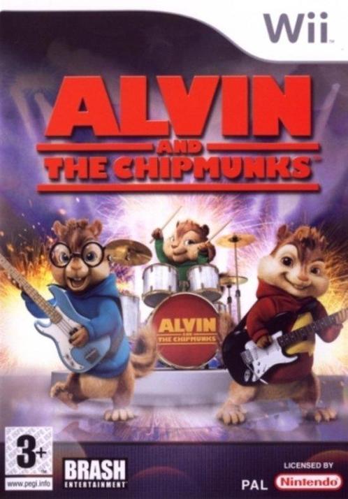 Alvin and the Chipmunks (Nintendo Wii nieuw), Consoles de jeu & Jeux vidéo, Consoles de jeu | Nintendo Wii, Enlèvement ou Envoi