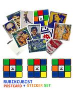 Space Invader (1969) - Invader Rubikcubist Postcard +